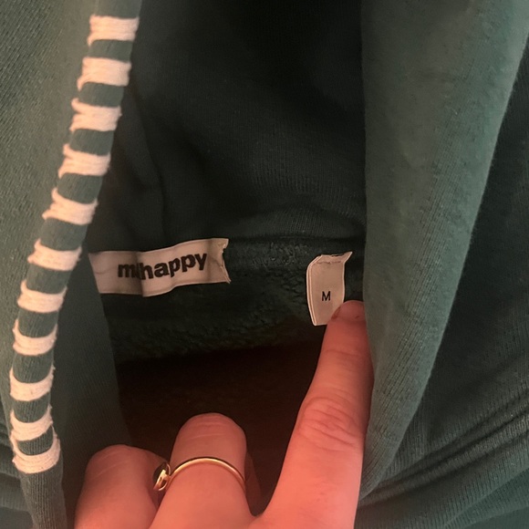 Madhappy Classics Fleece Hoodie; color: Botanical - Picture 4 of 5